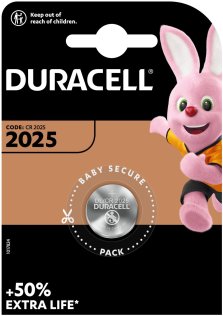 Батерейка Duracell DL 2025 Litium (BL/1)