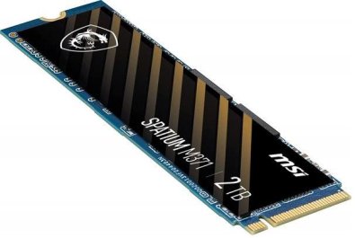  SSD-накопичувач MSI Spatium M371 2280 PCIe 3.0 x4 NVMe 1.3 2TB (S78-440Q450-P83)