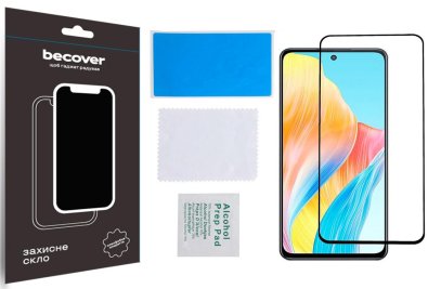 Захисне скло BeCover for Oppo A98 5G - Black (709772)