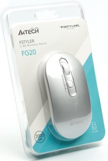 Миша A4tech FG20 Icy White