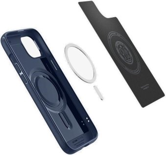 Чохол Spigen for Apple iPhone 15 - Mag Armor MagFit Navy Blue (ACS06816)