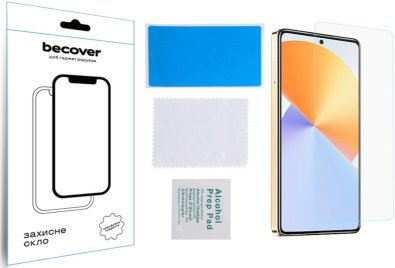 Захисне скло BeCover for Infinix Note 30 Pro NFC X678B - Crystal Clear Glass (709725)