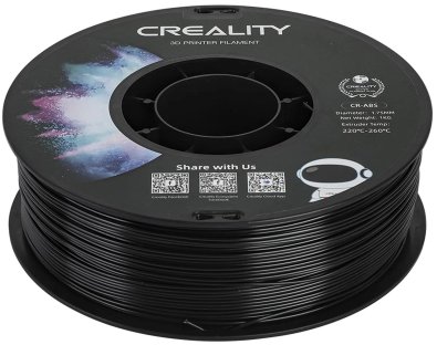 Філамент Creality 3D ABS Filament Black (3301020035)