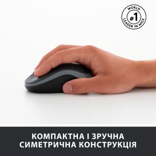 Комплект клавіатура+миша Logitech MK270 Us/Ukr Black (920-004508)