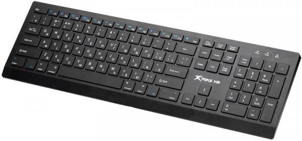 Комплект клавіатура+миша Xtrike Me MK-208W Black (MK-208WUA)