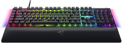 Клавіатура Razer BlackWidow V4 Yellow Switch USB Black (RZ03-04692500-R3R1)