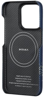 Чохол Pitaka for Apple iPhone 15 Pro - MagEZ Case 4 StarPeak Milky Way Galaxy (KI1501PMYG)