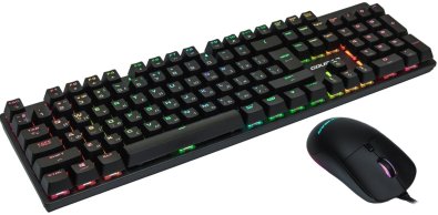 Клавіатура, комплект Cougar Combat USB Black (COMBAT)