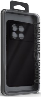 for Poco X6 Pro 5G - Matte Slim Fit Camera Cover Black