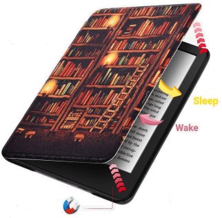 for Pocketbook 629 Verse/634 Verse Pro - Smart Case Library