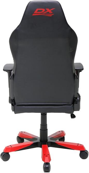 Крісло для геймерів DXRACER WIDE OH/WZ06/NR чорне з червоними вставками