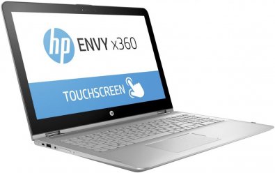Ноутбук HP Envy x360 15-aq002ur (E9K44EA) сріблястий