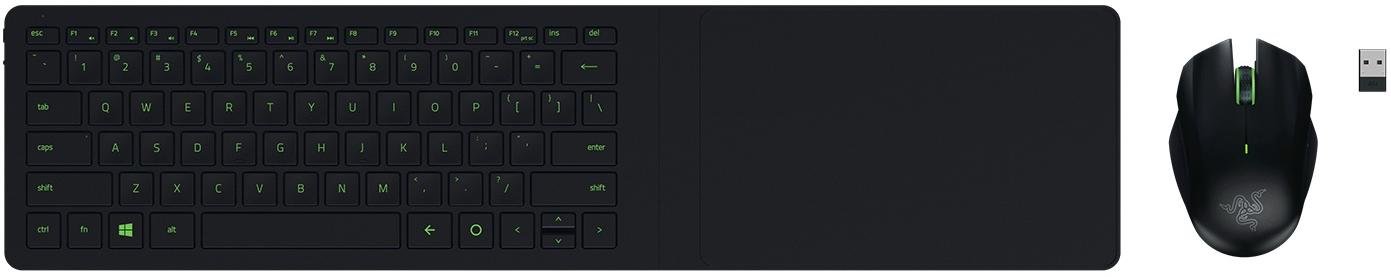 Комплект клавіатура+миша RAZER Turret чорна