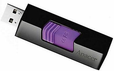 Флешка USB Apacer AH332 16GB AP16GAH332B-1 Purple