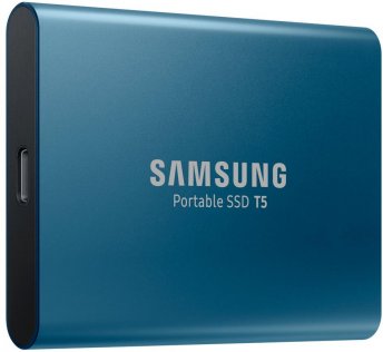 Зовнішній твердотільний накопичувач Samsung T5 500GB MU-PA500B/WW