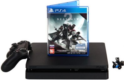 Ігрова приставка Sony PlayStation 4 Slim 1TB Black (Destiny 2)