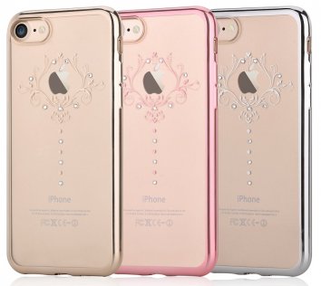 Чохол Devia for iPhone 7/8 - Crystal Iris soft case Champagne Gold