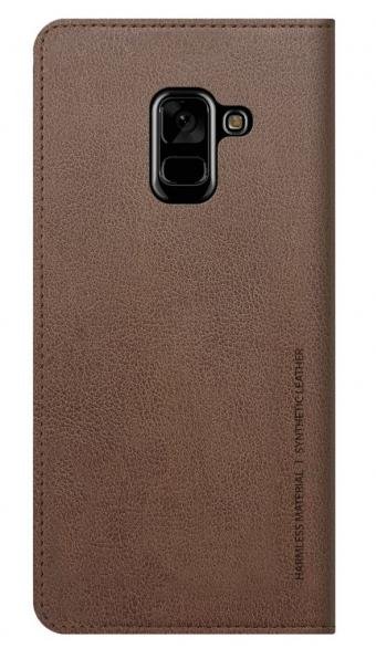 Чохол Araree for Samsung A730 / A8 Plus 2018 - Mustang Diary Brown (AR10-00288E)