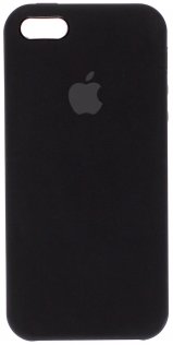 for iPhone 5/5S/SE - Silicone Case  Black