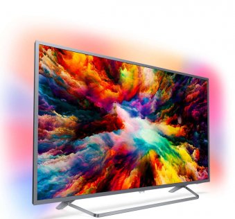 Телевізор LED Philips 55PUS7303/12 (Android TV, Wi-Fi, 3840x2160)