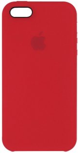 Чохол HCopy for iPhone 5/5s/SE - Silicone Case RED