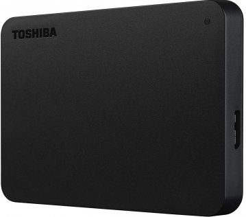 Зовнішній жорсткий диск Toshiba Canvio Basics 1TB HDTB410EK3AA Black