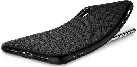 Чохол Spigen for iPhone XS - Liquid Air Matte Black (063CS25114)