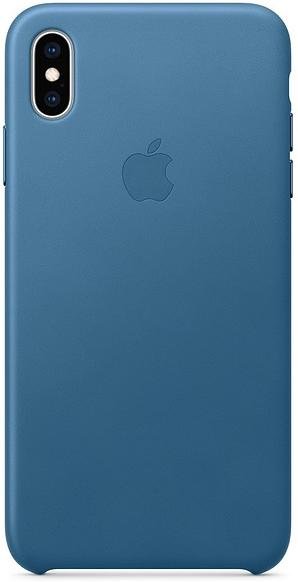 Чохол Apple for iPhone Xs Max - Leather Case Cape Cod Blue (MTEW2)