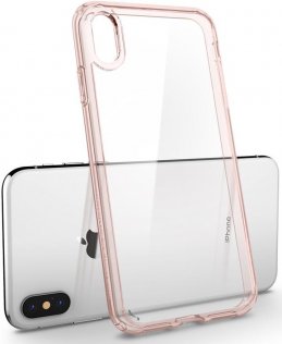 Чохол-накладка Spigen для Apple iPhone Xs Max - Ultra Hybrid Rose Crystal