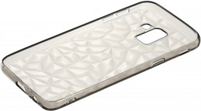 Чохол-накладка 2E для Samsung Galaxy J6 (J600) - Basic Diamond Transparent/Black