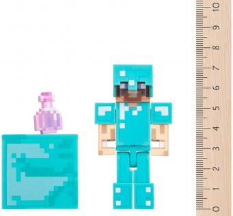 Ігрова фігурка Minecraft Steve with Invisibility Potion серія 4