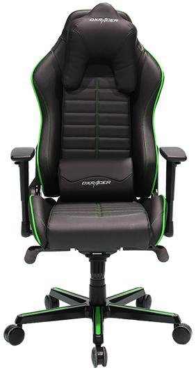 Крісло ігрове DXRacer Drifting OH/DJ133/NE Vinil шкіра, Al основа, Black/Green
