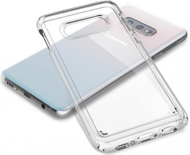 Чохол-накладка Spigen для Samsung Galaxy S10e - Case Ultra Hybrid Crystal Clear
