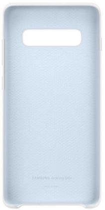 Чохол Samsung for Galaxy S10 Plus G975 - Silicone Cover White (EF-PG975TWEGRU)