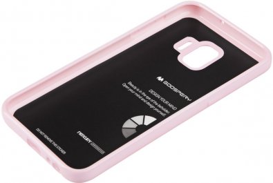 Чохол Goospery for Samsung Galaxy J2 Core J260 - Jelly Case Pink (8809621297231)
