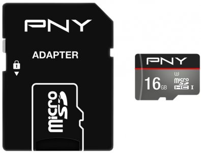 Карта пам'яті PNY Turbo Micro SDHC 16GB SDU16GTUR-1-EF