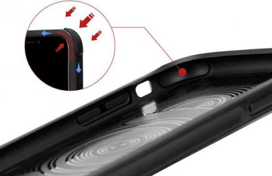 Чохол Pitaka for iPhone Xs Max Aramid Pro Case Black/Grey (KI9001XMP)