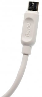 Кабель Recci RCM-P100 AM / Micro USB 1m White (RCM-P100 White)
