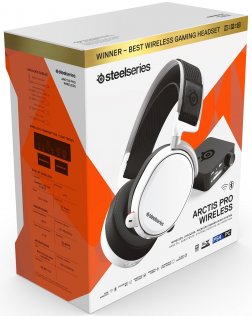 Гарнітура SteelSeries SteelSeries Arctis Pro Wireless White (61474)