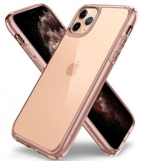 Чохол-накладка Spigen для iPhone 11 Pro Max - Ultra Hybrid Rose Crystal