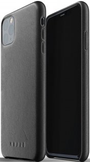 Чохол-накладка MUJJO для iPhone 11 Pro Max - Full Leather, Black