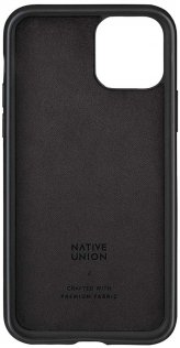 Чохол-накладка Native Union для Apple iPhone 11 Pro Max - Clic Canvas Black