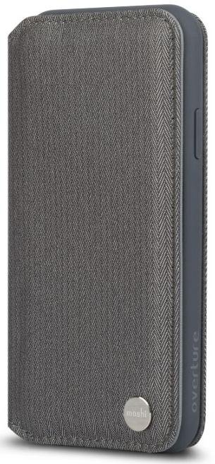 Чохол-книжка Moshi для Apple iPhone Xs Max - Overture Premium Wallet Case Herringbone Gray