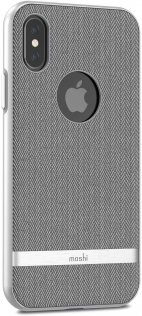 Чохол Moshi for Apple iPhone Xs/X - Vesta Textured Hardshell Case Herringbone Gray (99MO101031)