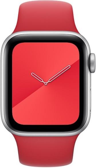 Ремінець HiC for Apple Watch 38mm - Silicone Case Red
