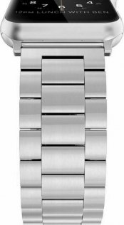 Ремінець HiC for Apple Watch 38/40mm - Stainless Steel Classic Band Silver