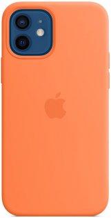 Чохол Apple for Phone 12/12 Pro - Silicone Case with MagSafe Kumquat (MHKY3)