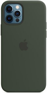 Чохол Apple for iPhone 12/12 Pro - Silicone Case with MagSafe Cypress Green (MHL33)