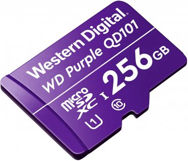 Карта пам'яті Western Digital Purple QD101 Micro SDXC 256GB (WDD256G1P0C)