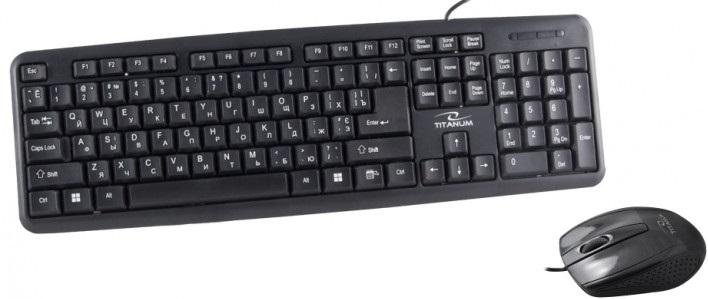 Комплект клавіатура+миша Esperanza TK110 Black (TK110UA)